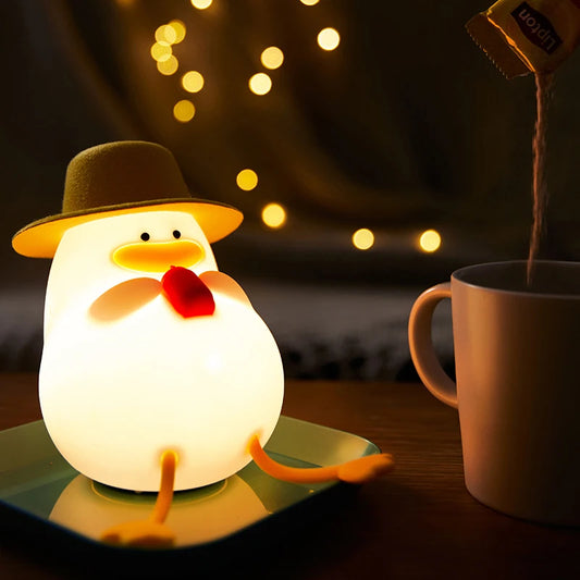 Duck Night Light with Hat