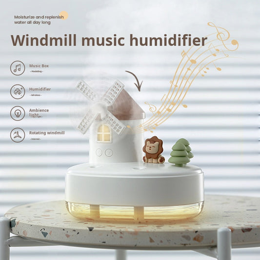 Music Windmill Night Light & Humidifier