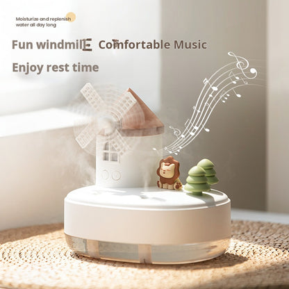 Music Windmill Night Light & Humidifier