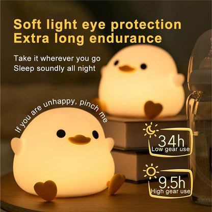 LED Night light Cute duck