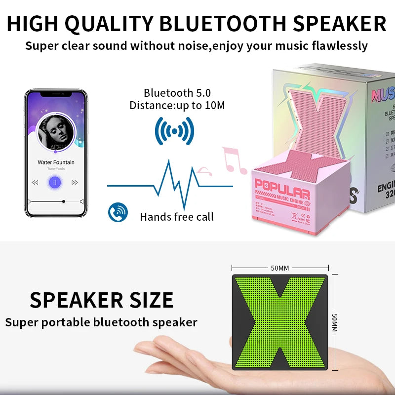 A Bluetooth speaker for trendy players