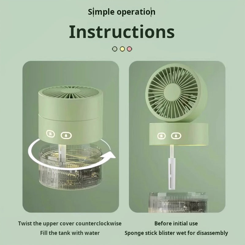 A Humidifier Spray Fan