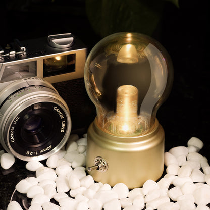 Vintage Bulb Desk Lamp