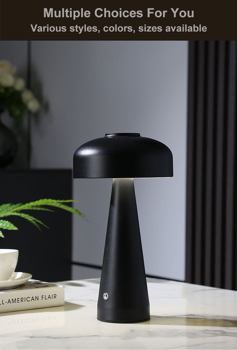 FUNKY LIGHTING, Cordless Modern Desk Lamp, Decorative Desk Lamp, Aesthetic Desk Lamp, Cordless Desk Lamp, Unique Desk Lamp, Led Desk Lamp, Portable Desk lamp