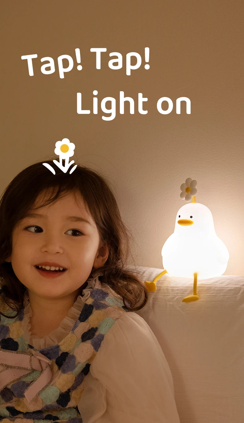 Cute Duck Led Night Light