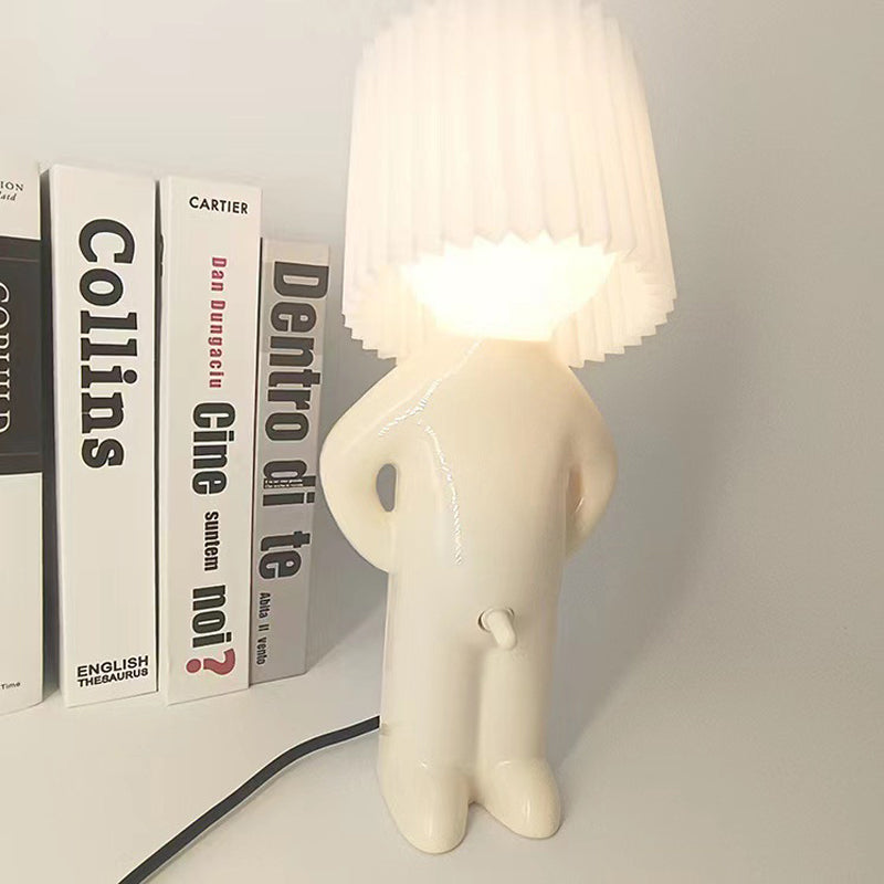 FUNKY LIGHTING, naughty boy desk lamp, modern desk lamp, led desk lamp, decorative desk lamp, aesthetic desk lamp, cute desk lamp, cool desk lamp, unique desk lamp, fun desk lamp