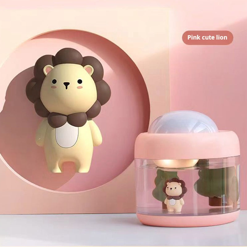 Cute Night Light with Projector & Humidifier