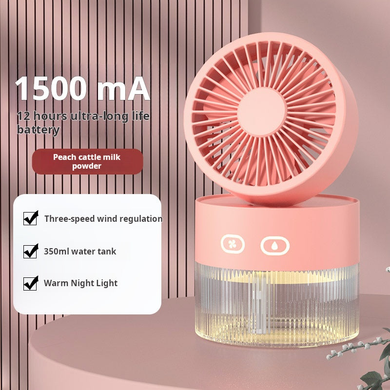 A Humidifier Spray Fan