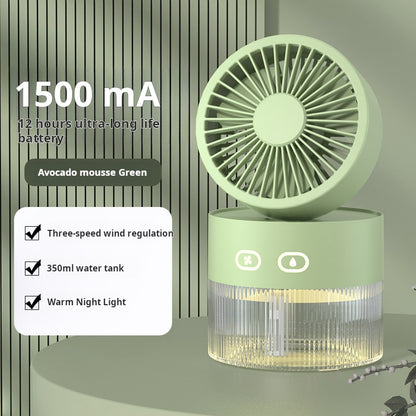 A Humidifier Spray Fan