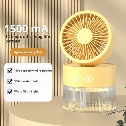 A Humidifier Spray Fan