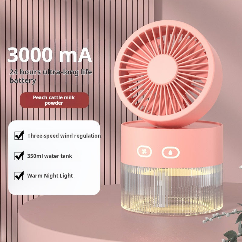 A Humidifier Spray Fan