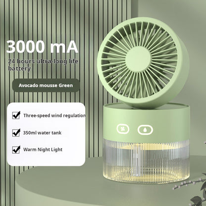 A Humidifier Spray Fan