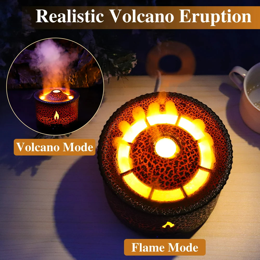 Volcanic eruption aromatherapy humidifier